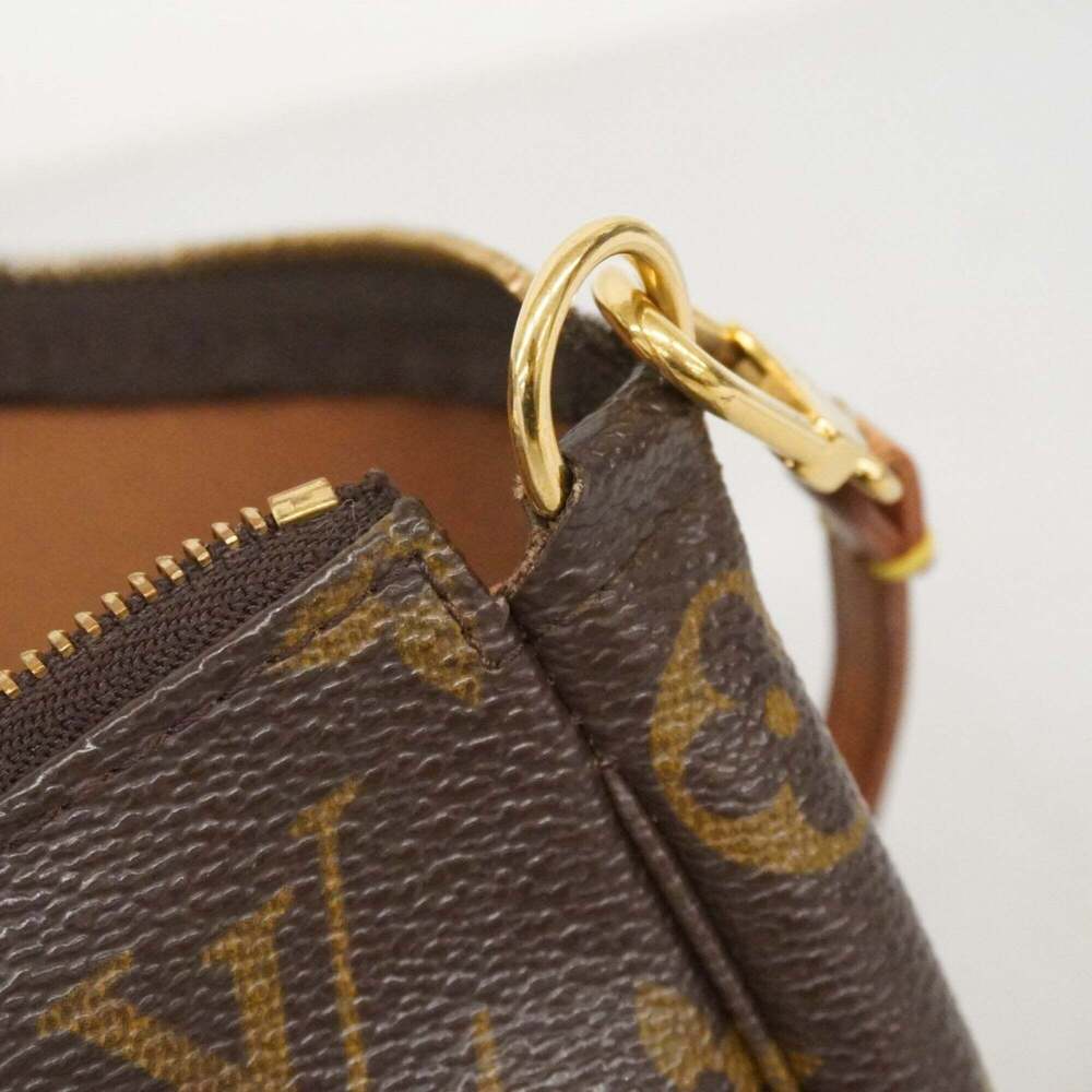 LOUIS VUITTON Brown Monogram Pochette Pouch - Picture 8 of 12